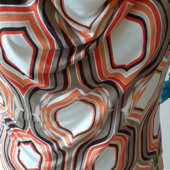 WORTHINGTON Cowl Drape Neck Ladies Top Blouse - Picture 7 of 7